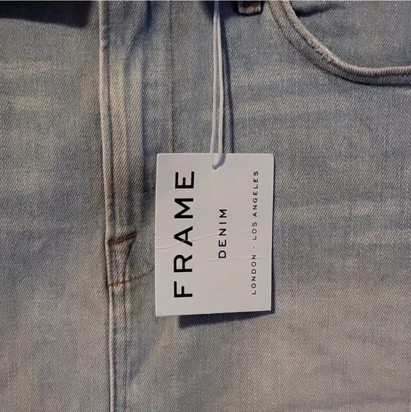 Frame Denim Le High Foldover Mini Skirt size 30, NWT - Picture 10 of 13